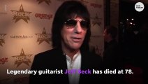 Grammy-winning guitarist Jeff Beck dies at 78 from meningitis USA TODAY