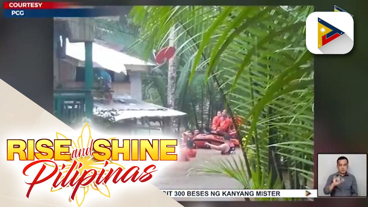 Rescue operations, isinagawa sa iba't ibang lugar sa Mindanao na apektado ng ulan at bahang dulot ng LPA at shear line