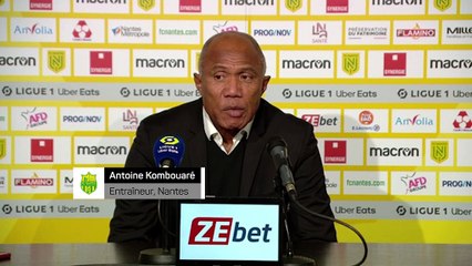 18e j. - Kombouaré : "Un point important dans la course au maintien"