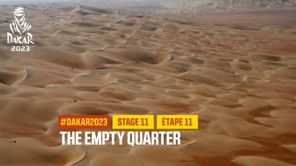 Empty Quarter - Étape 11 / Stage 11 - #Dakar2023