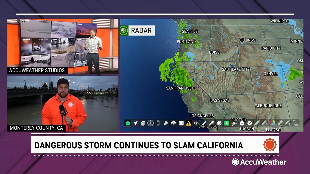 Levees in danger, people missing, roads buried in snow: Widespread impacts from storms ...