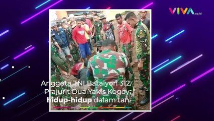 Prajurit TNI Terkubur Hidup-hidup saat Bersihkan Puing Gempa