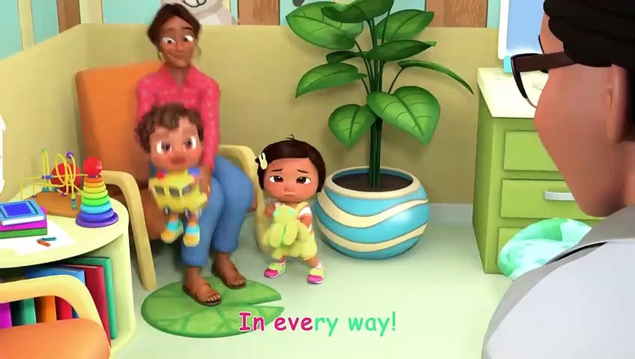 Doctor Check up Song (Nina's Version) _ CoComelon Nursery Rhymes & Kids Songs