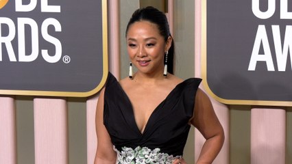 Stephanie Hsu 2023 Golden Globes Arrivals