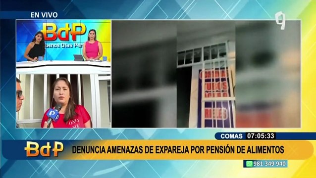 Comas: madre de familia denuncia amenazas de expareja tras demandarlo por pensión de alimentos