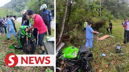 Body of motorcyclist found three days after disappearance