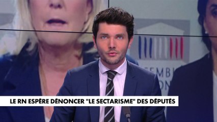 L'édito de Florian Tardif : «Le piège de Marine Le Pen aux députés»