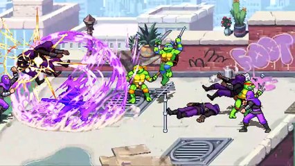 TMNT Shredder's Revenge   Official Game Trailer   Netflix