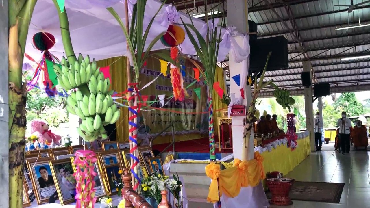 ครบ 100 วัน ญาติเหยื่อ "กราดยิงหนองบัวลำภู" ร่วมทำบุญอุทิศส่วนกุศล