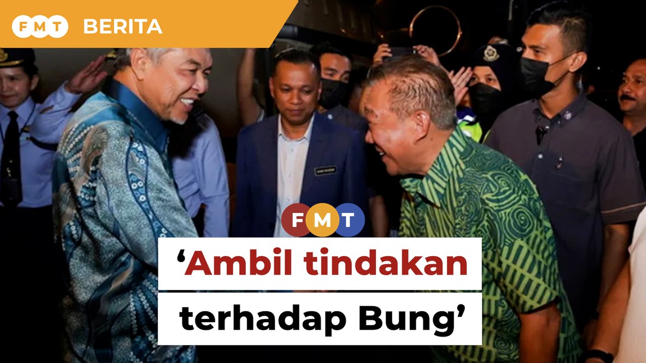 Ambil tindakan terhadap Bung kerana cuba rampas kuasa di Sabah, Zahid diberitahu