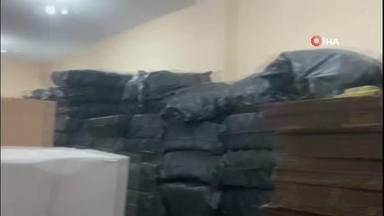 Adana'da 13 milyon 840 bin 500 doldurulmuş sigara ele geçirildi