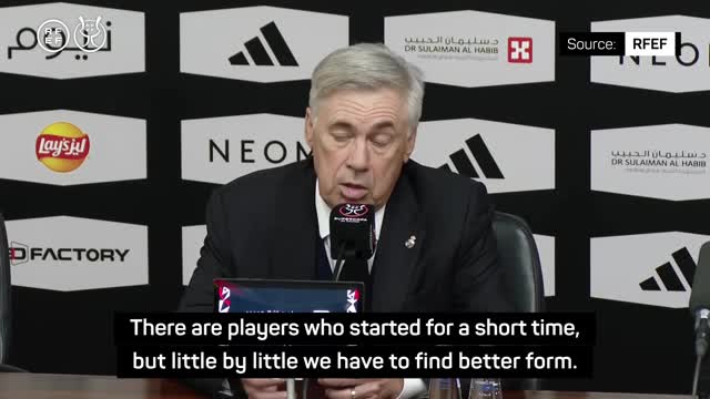Ancelotti delighted Real Madrid still have room for improvement