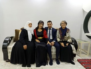 Yüksekova’ya Meksikalı gelin geldi