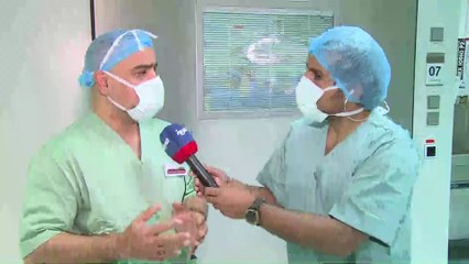 العربية ترصد عملية فصل السيامي العراقي "عمر وعلي" في مرحتلها الثانية