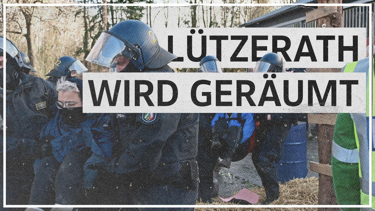 Räumung von Lützerath: Polizei zieht positive Zwischenbilanz