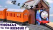 THOMAS The Tank Engine To The RESCUE Toy Train Story with All Engines Go Trains