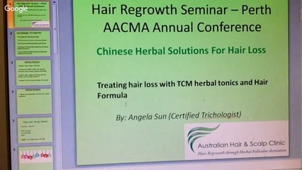Perth Seminar on Hair Regrowth