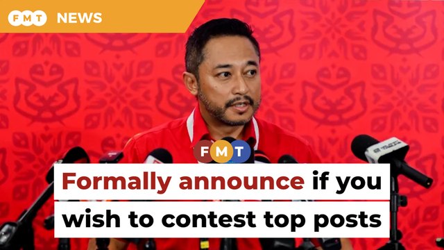 Announce if you wish to contest top posts, Isham tells Umno members