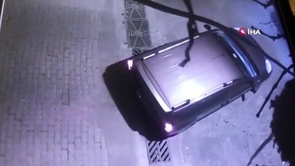 Bursa'da mazgal hırsızları kamerada