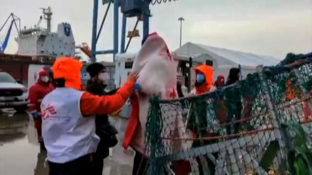 Migranti, Geo Barents approdata ad Ancona con 73 a bordo