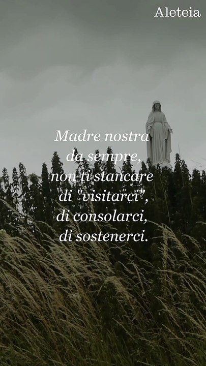 Preghiera di Benedetto XVI a Maria nella solitudine