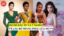 Đọ độ đầu tư và ý nghĩa trang phục của các nàng hậu Việt mang đến Miss Universe: Ngọc Châu 