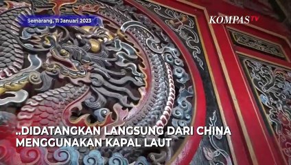 Menengok Indahnya Ukiran Klenteng Hwie Wie Kiong, Didatangkan Langsung dari China