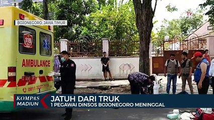 Jatuh Dari Truk 1 Pegawai Dinsos Bojonegoro Meninggal