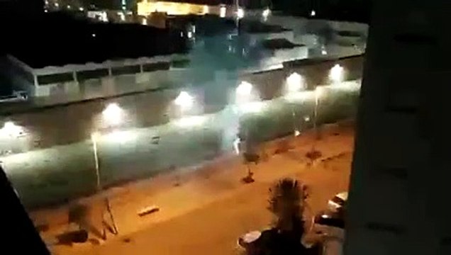 Trapani, fuochi d'artificio esplosi davanti al carcere