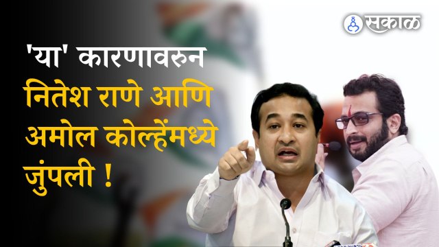 Nitesh Rane Vs Amol Kolhe: नितेश राणेंच्या 'त्या' टीकेवर काय म्हणाले अमोल कोल्हे?