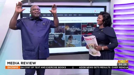 Badwam Media Review on Adom TV (12-01-23)