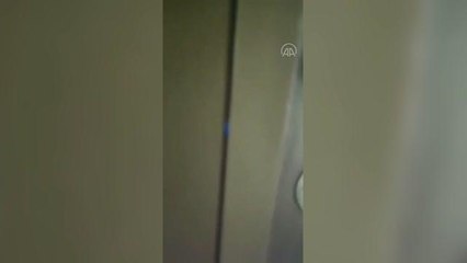 Girmeye çalıştığı evin sahibi tarafından görüntülenen hırsızlık zanlısı tutuklandı