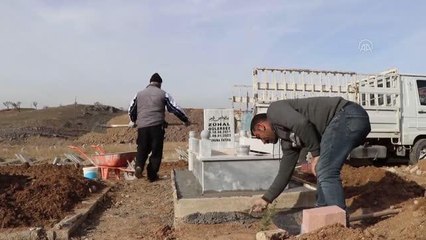 Kimsesizler mezarlığına defnedilen Zühal için mezar taşı yapıldı