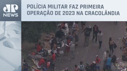 Operação da PM na Cracolândia tem bombas de efeito moral em São Paulo