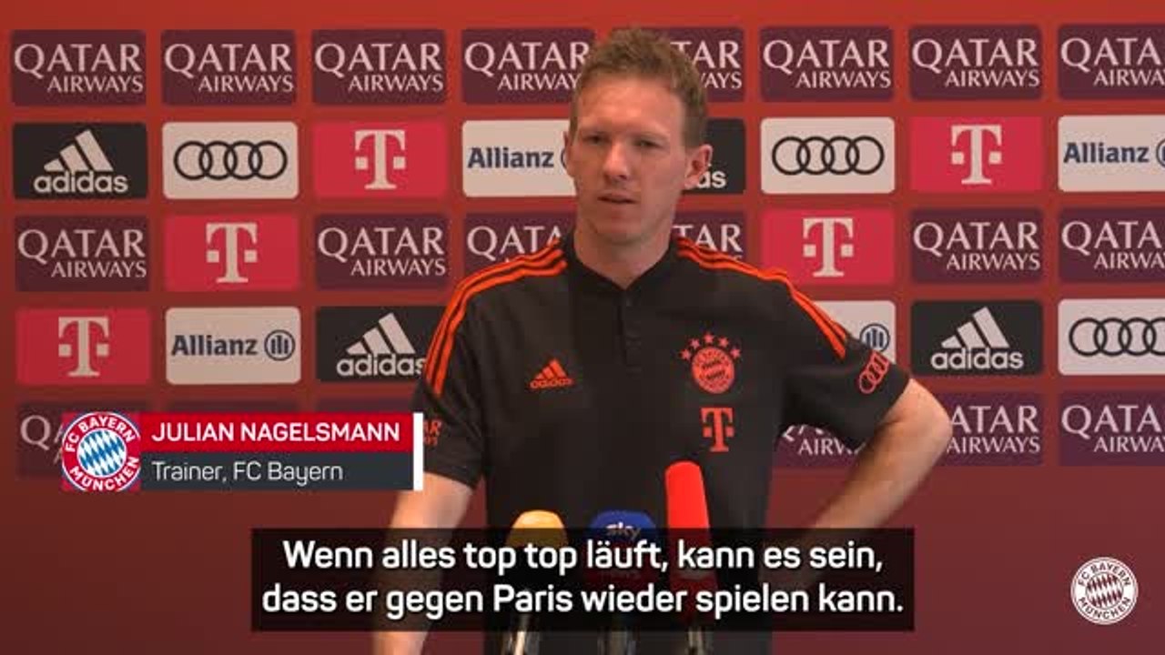Mané? Nagelsmann sieht 'Restchance' für PSG-Spiel