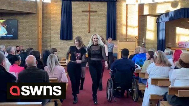 Woman who died arranged a flash mob at her own FUNERAL - dancing to Queen's 'Another One Bites The Dust'