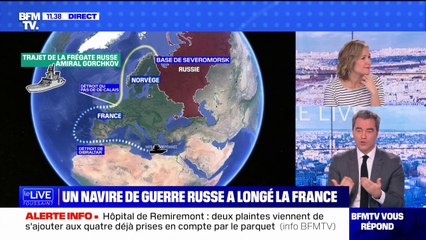 Un navire de guerre russe a longé la France: faut-il s'inquiéter? BFMTV répond à vos questions