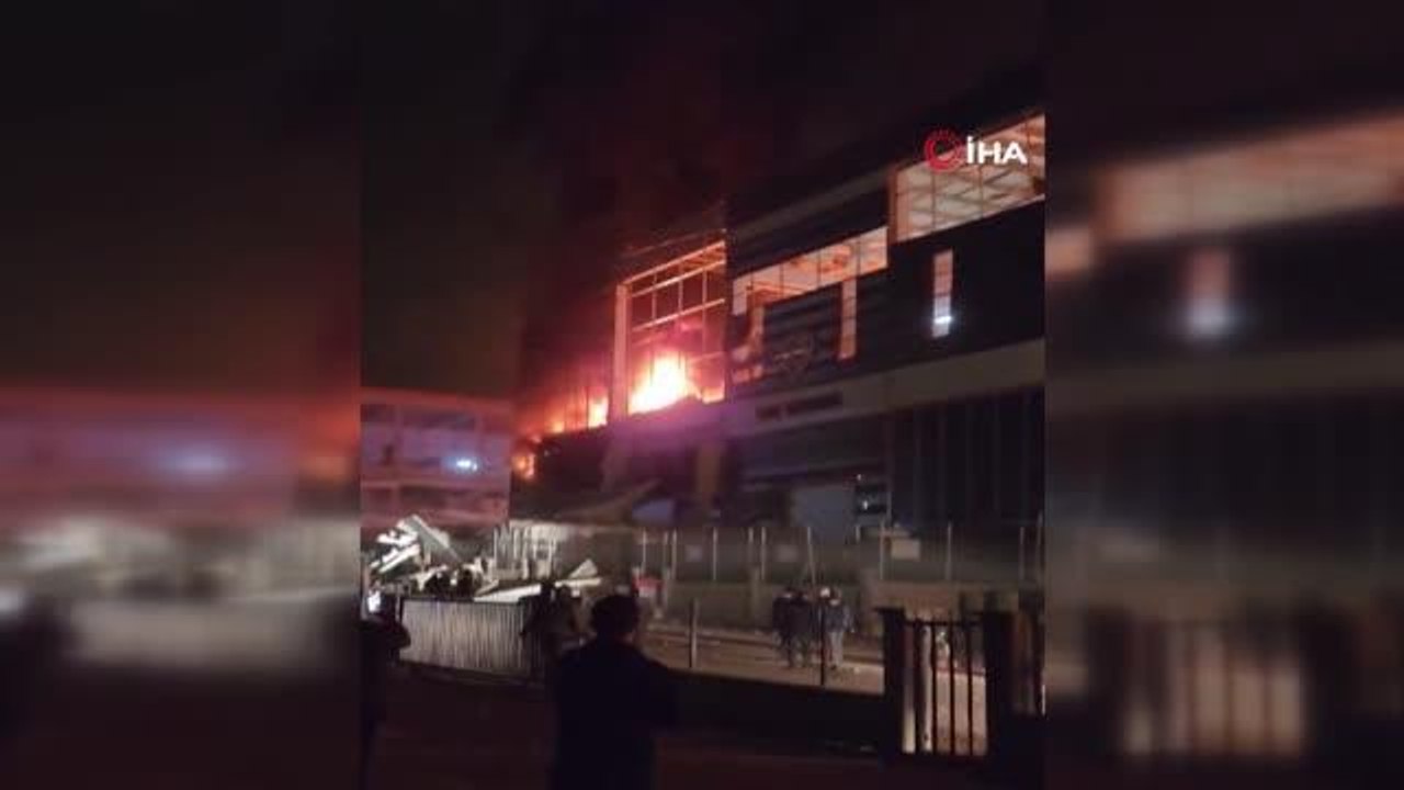 Başkent'teki fabrika patlamasına ilişkin yeni görüntüler ortaya çıktı