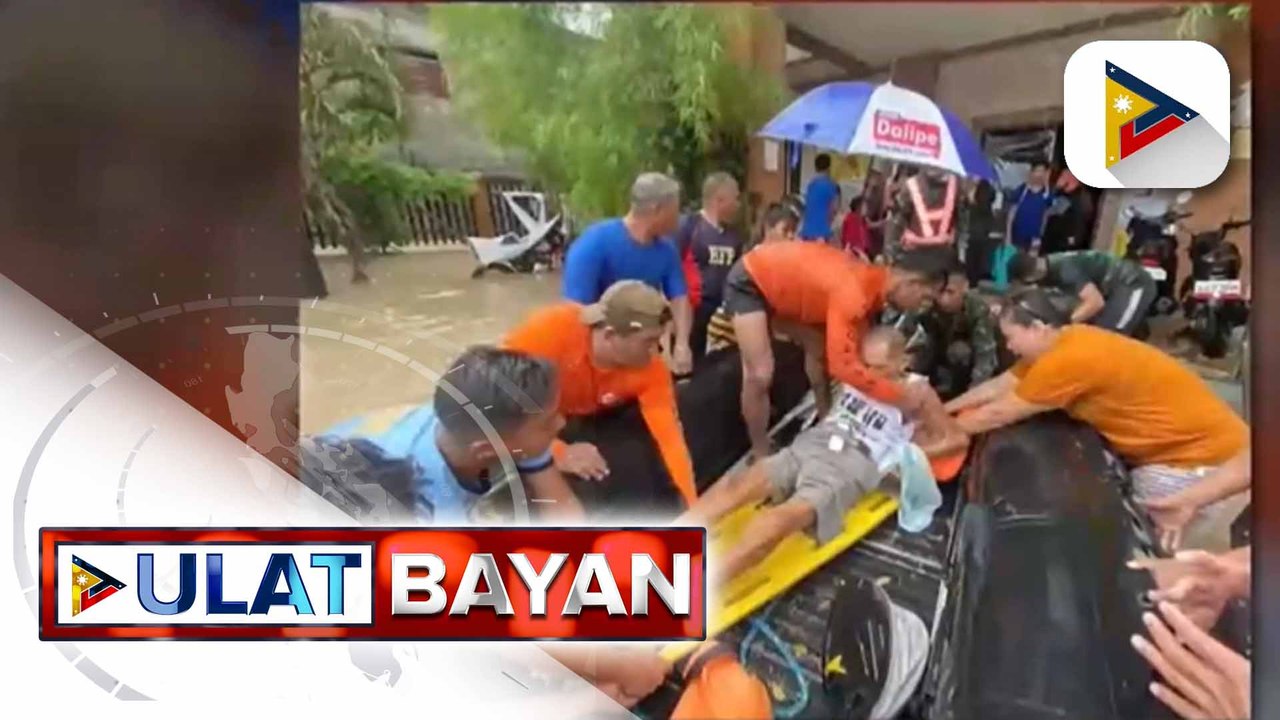 Baha sa ilang lugar sa Zamboanga City, umabot ng lampas tao