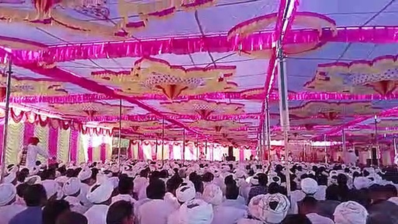आंजना चौधरी समाज का दो दिवसीय स्नेह मिलन कार्यक्रम का समापन