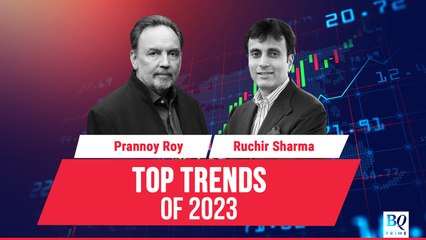 NDTV's Prannoy Roy Discusses Top Trends Of 2023 With Ruchir Sharma