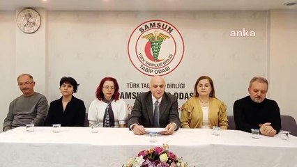 Samsun Tabip Odası Başkanı Çadır: Bizi Susturacaklarını Zannedenler Bilsin Ki Bizler Öyle Bir Yemin Ettik Ki Dönmeyiz, Dönemeyiz