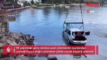 Bodrum'da otomobil denize uçtu, 19 yaşındaki genç boğuldu