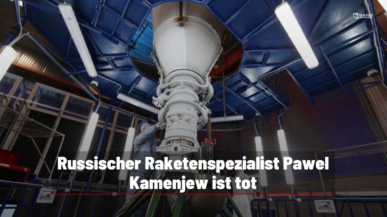 Der russische Raketenspezialist Pawel Kamenjew ist tot