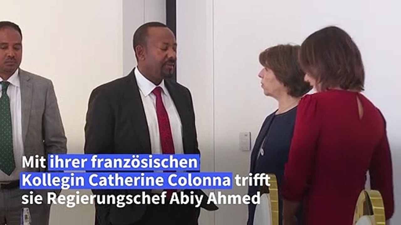 Baerbock zu Dialog über Friedensprozess in Äthiopien