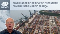 Lula sinaliza estar aberto a estudos de privatização no Porto de Santos; Motta analisa