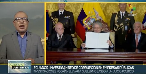 Ecuador investiga red de corrupción en empresas públicas