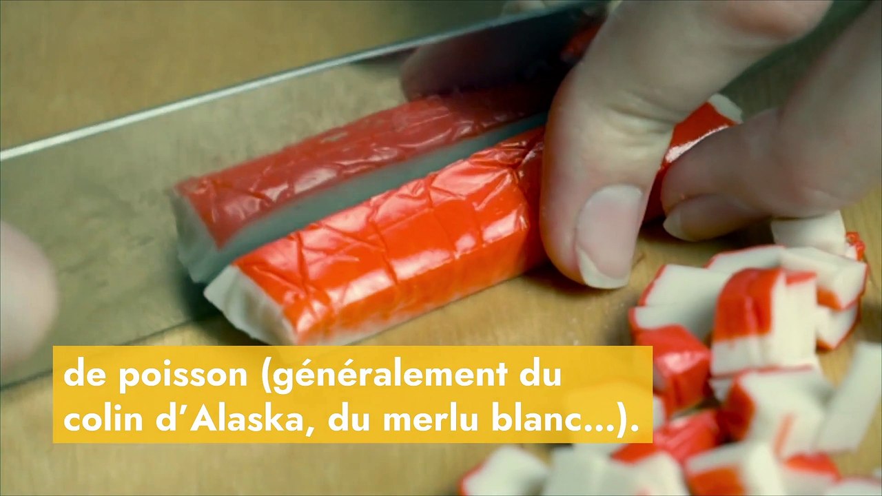 Les bâtonnets de surimi : de quoi sont-ils vraiment constitués ?