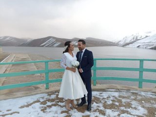 Meksikalı Guriel ile Hakkarili Yeşil, Yüksekova'da hayatlarını birleştirdi