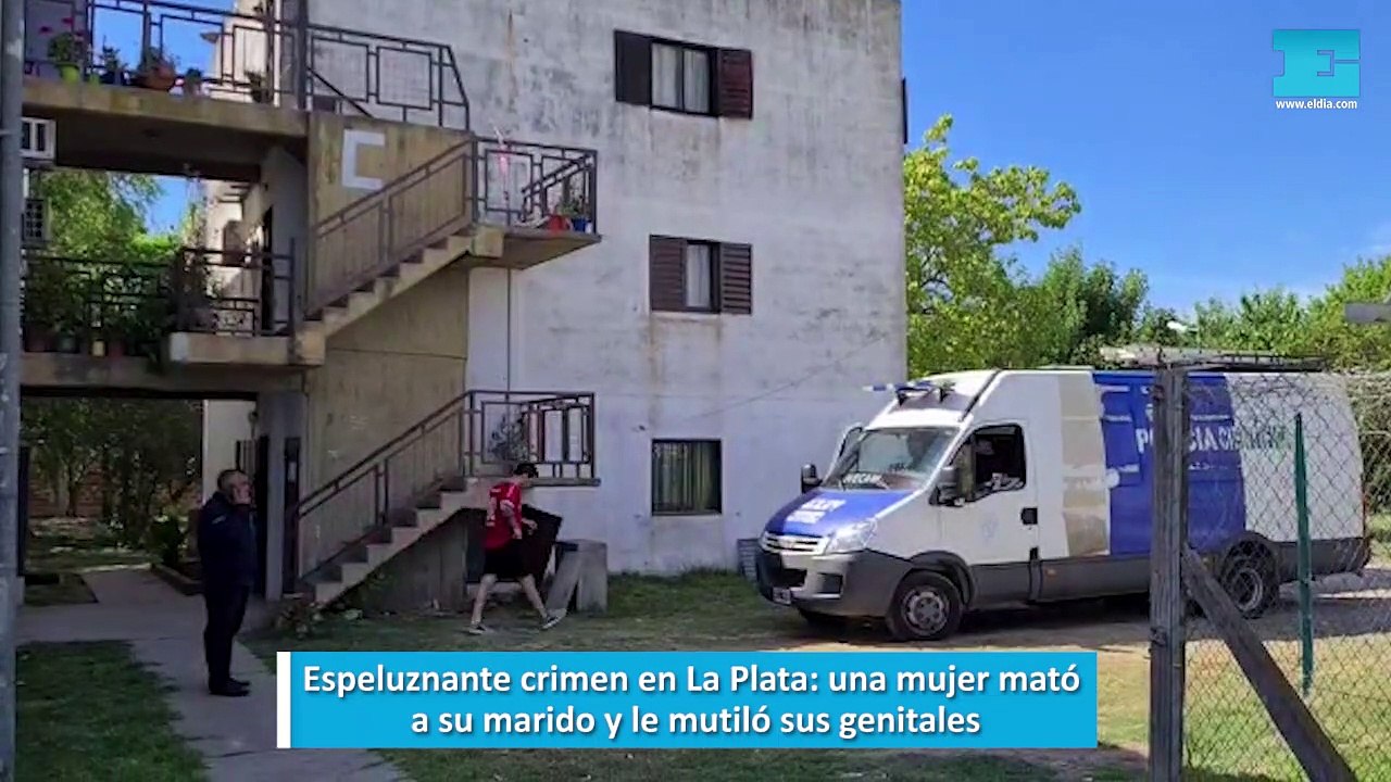 Espeluznante crimen en La Plata